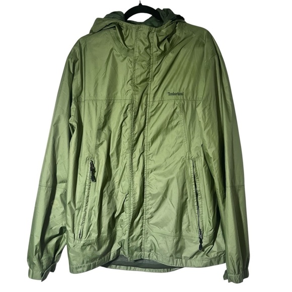 Timberland Green 3 in 1 Fleece Vest and Jacket Large